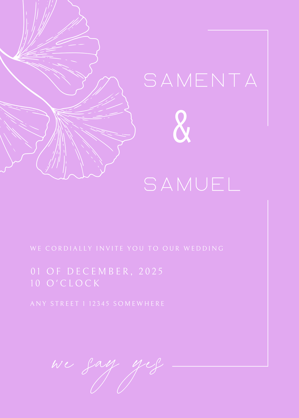 Digital INVITATION Template