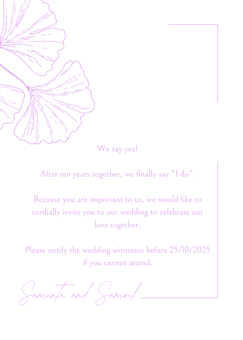 Digital INVITATION Template