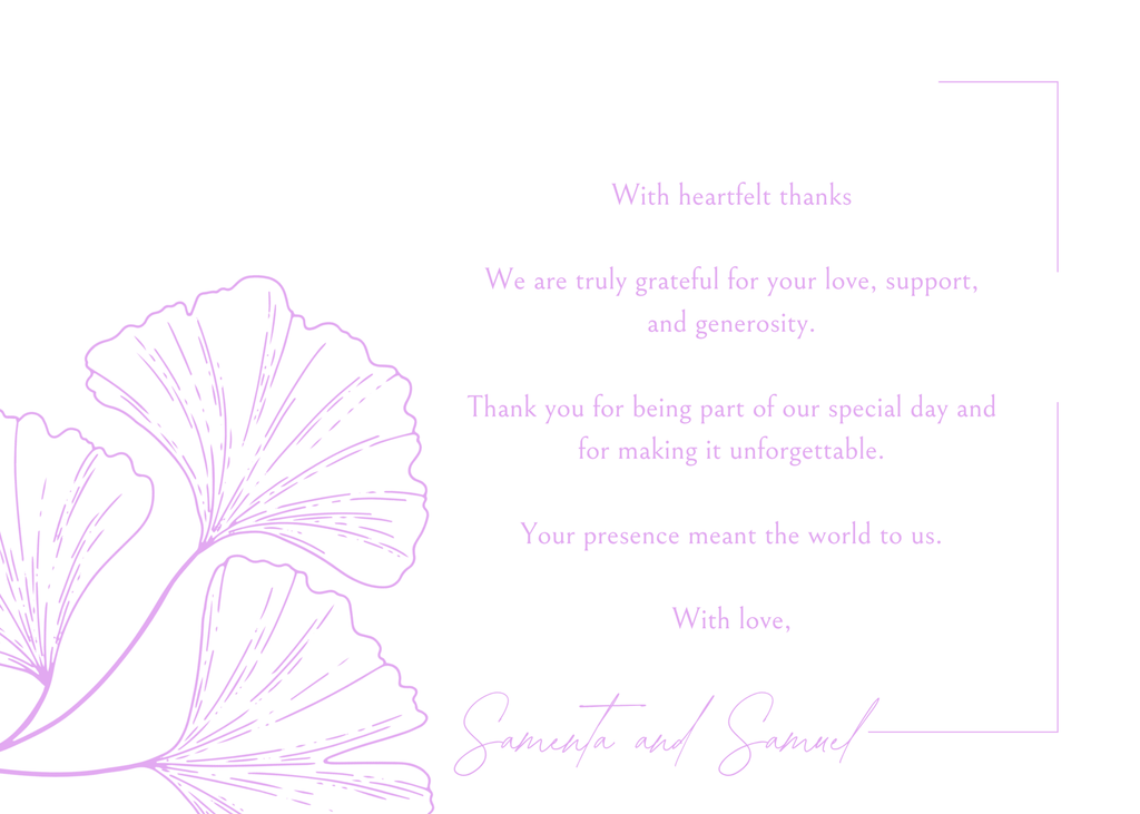 Digital THANK YOU Template