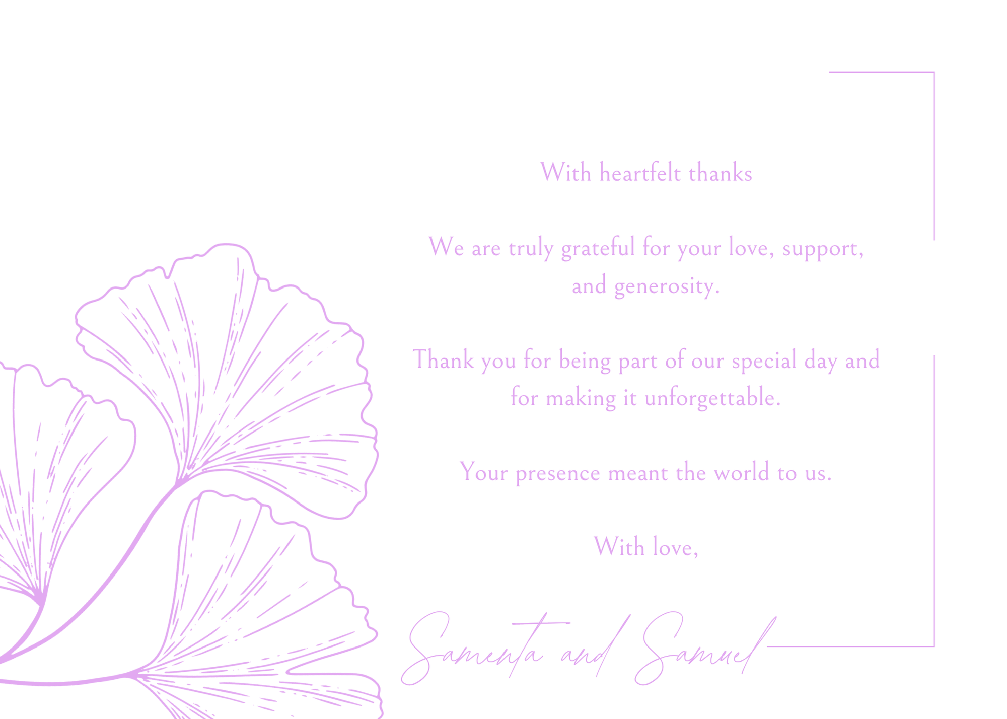 Digital THANK YOU Template