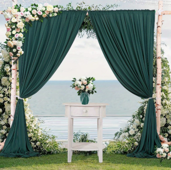 Wrinkle-Free Background Curtain, Polyester Photo Backdrop