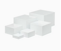 White Cube Dessert & Cake Display Rack – Set of 5 or 6
