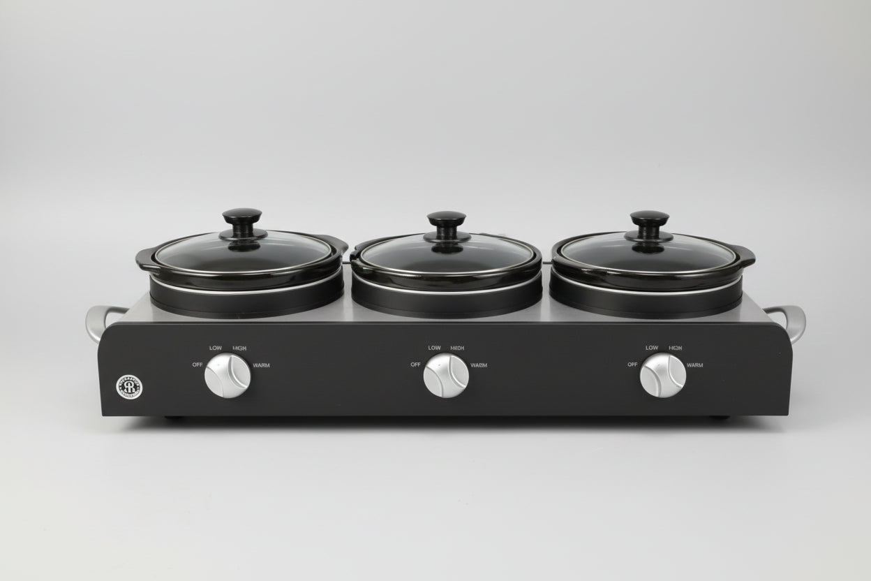 Triple Slow Cooker Buffet & Serve 2l