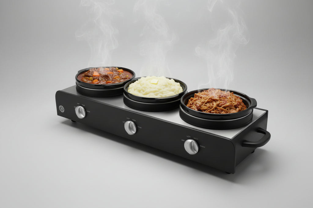 Triple Slow Cooker Buffet & Serve 2l