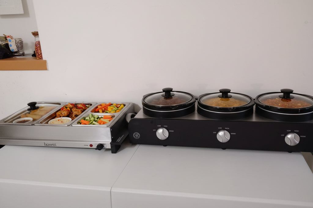 Triple Slow Cooker Buffet & Serve 2l