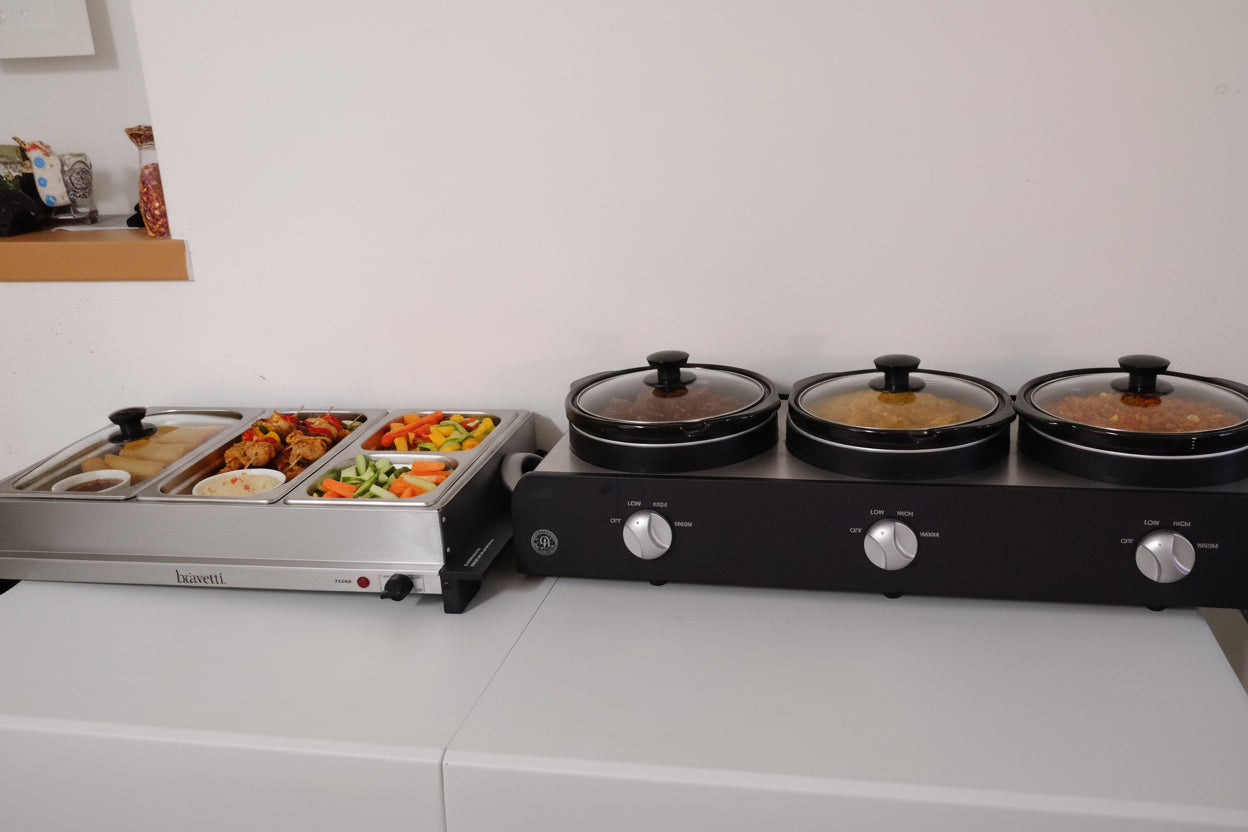 Triple Slow Cooker Buffet & Serve 2l