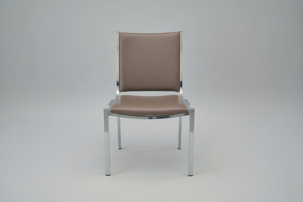 Stackable Leather Chairs