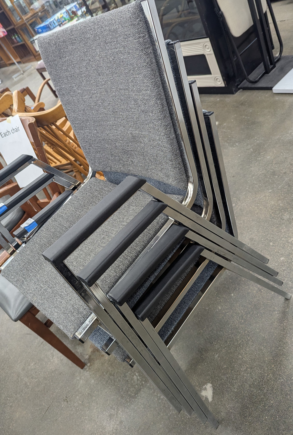 Stackable Office Style Chairs
