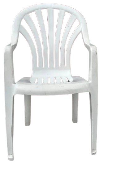 White Plastic Patio Chairs