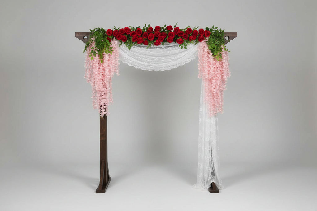 Wooden backdrop Arch