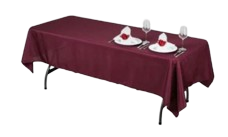Buffet table skirt