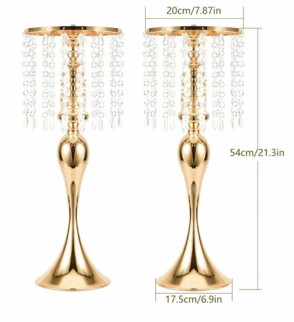 Centerpieces, Gold and silver Metal
