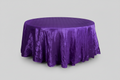 Tablecloths Purple & Ivory 120"