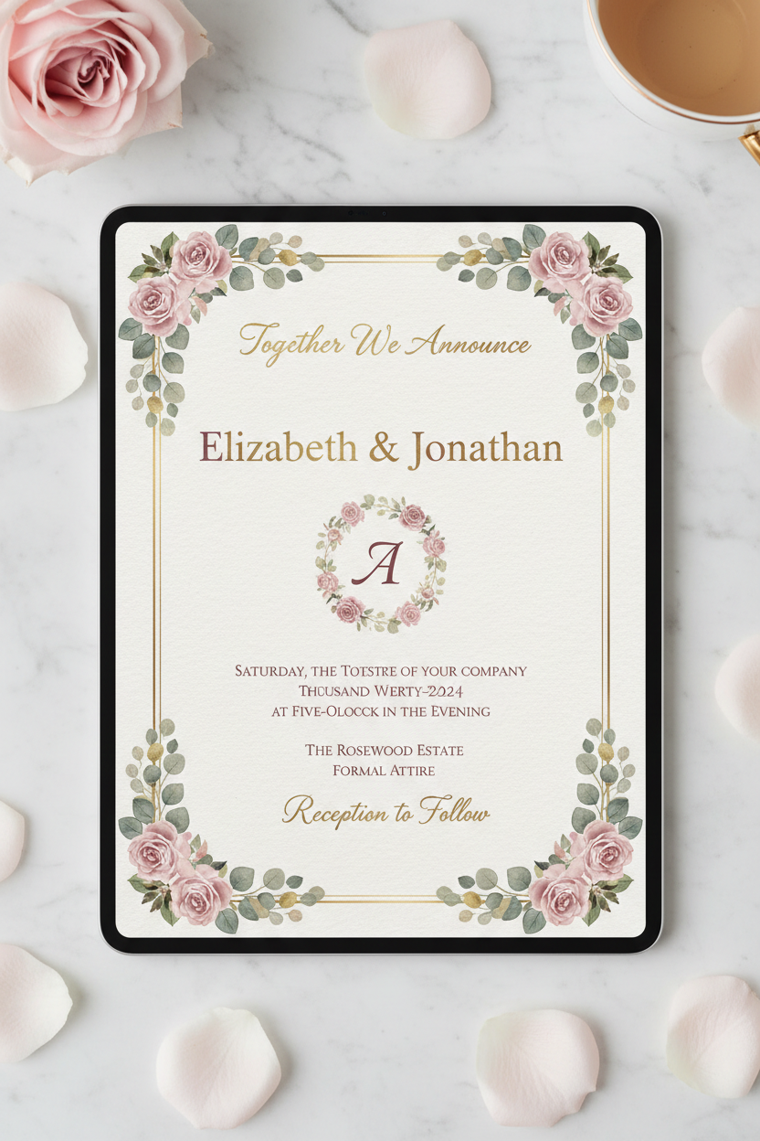Wedding Digital Invitation